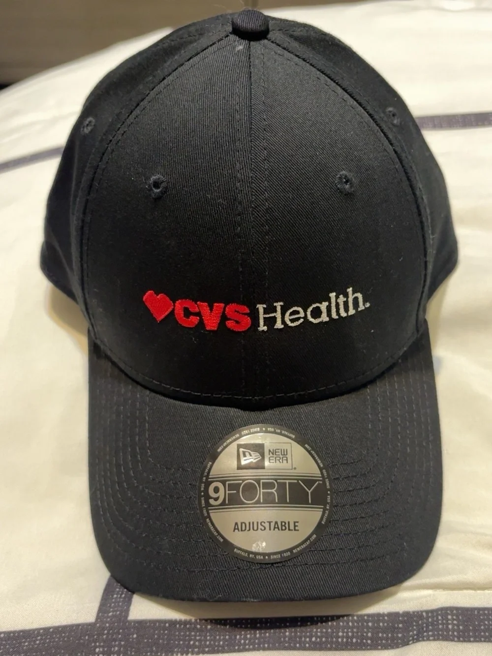 CVS Health Black 9FORTY Adjustable Cap
